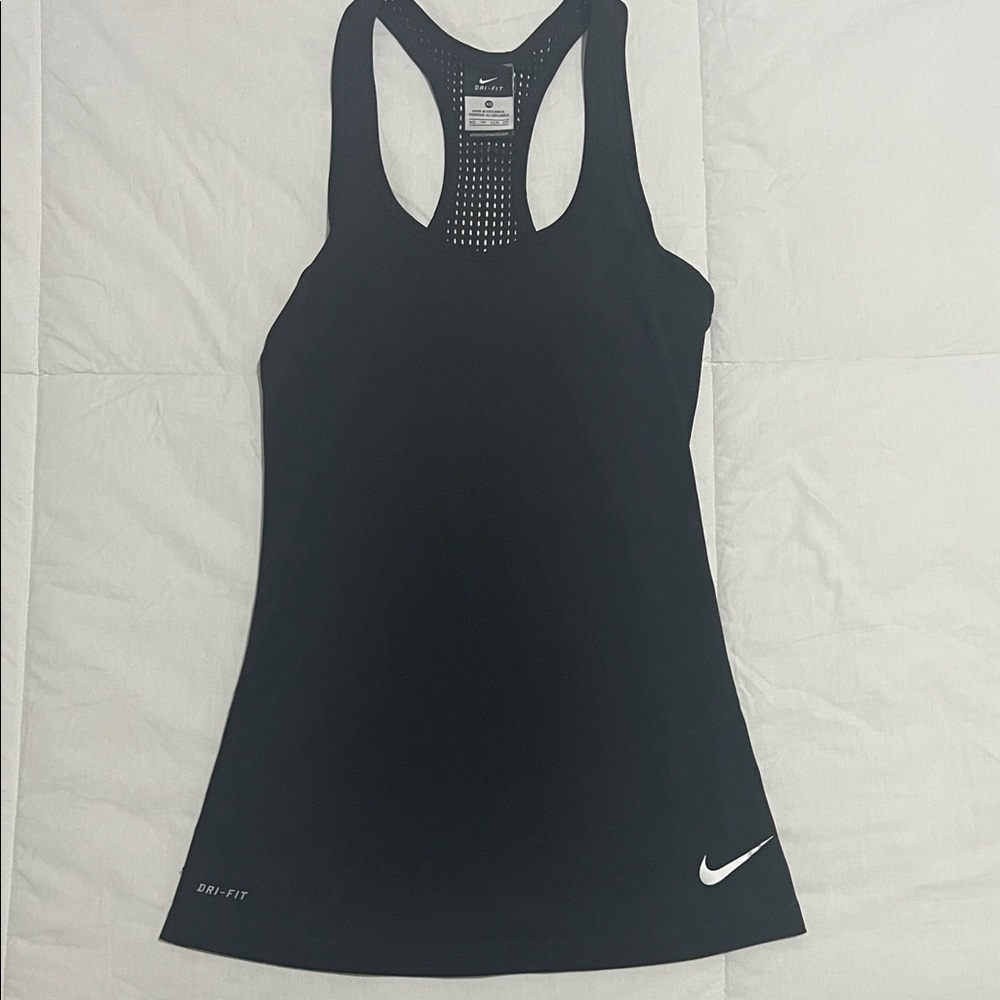 Nike Women's Black Dri-fit Performance Tank Top